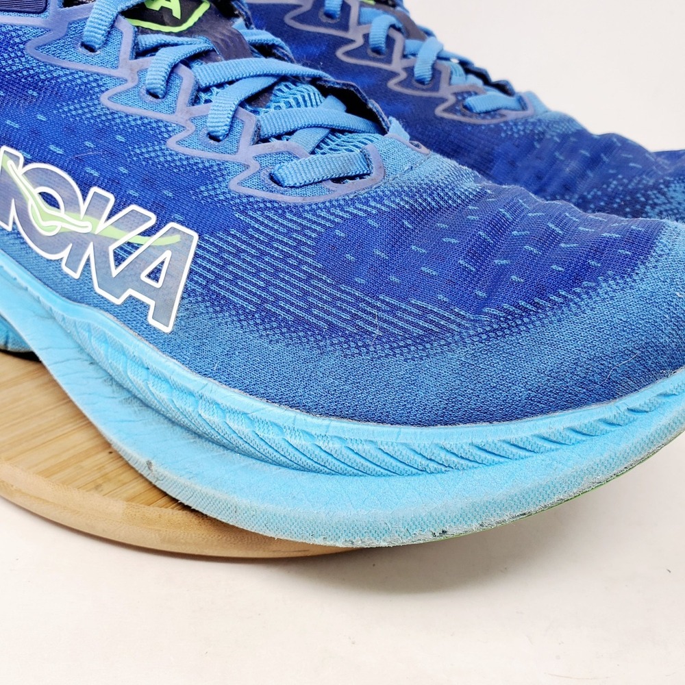 Hoka One One Mach 6 Running Shoes Mens 11.5 D Blue Athletic Comfort Sneaker - Picture 9 of 16